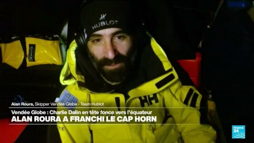 "C'est un moment magique " : Alan Roura, skipper dans le Vendée Globe, passe le cap Horn