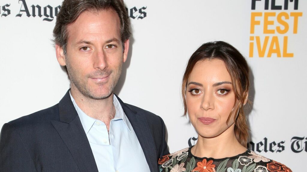 **FILE PHOTO** Jeff Baena Dies aged 47. CULVER CITY, CA June 19- Aubrey Plaza, Jeff Baena, At 2017 Los Angeles Film Festival - Screening Of "The Little Hours" at The Arclight Cinemas Culver City, California on June 19, 2017. Credit: Faye Sadou/MediaPunch /IPX