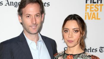 **FILE PHOTO** Jeff Baena Dies aged 47. CULVER CITY, CA June 19- Aubrey Plaza, Jeff Baena, At 2017 Los Angeles Film Festival - Screening Of "The Little Hours" at The Arclight Cinemas Culver City, California on June 19, 2017. Credit: Faye Sadou/MediaPunch /IPX