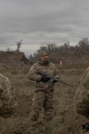 Des soldats ukrainiens dans l'est de l'Ukraine le 12 décembre 2024