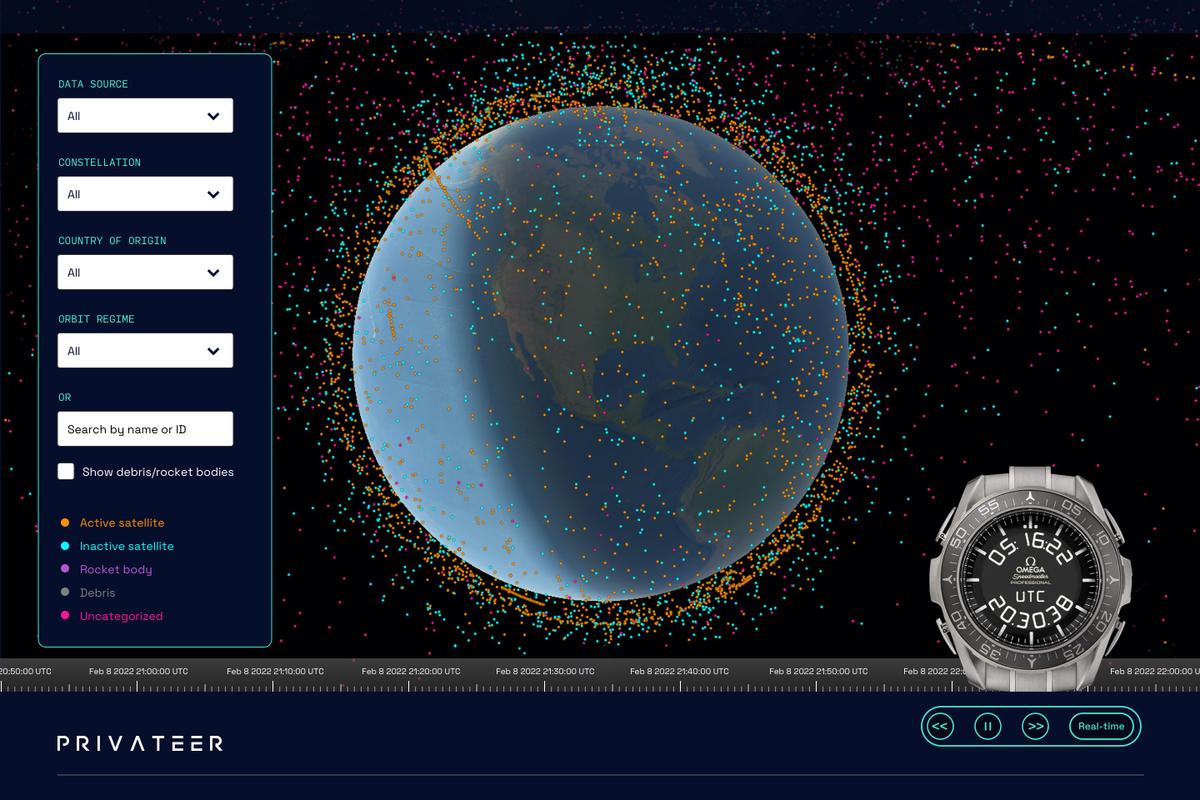 L’espace a sa poubelle, en voilà la carte !