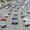 File photo dated 03/06/22 of vehicles on the M25 motorway near Egham, Surrey. The highest-earning 0.1% of Britons cause 12 times more greenhouse gas emissions from their transport than the average person, a report suggests. Research by the IPPR think tank found that half of all transport emissions come from just a sixth of the population in Great Britain, while the most polluting 10% of the population are responsible for 42% of emissions. Issue date: Wednesday May 29, 2024.