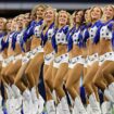 Cowboys cheerleader drilled in head by kickoff mishap in final game of season