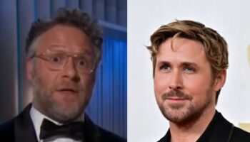 Golden Globes: What was the Seth Rogen joke about Ryan Gosling that got ‘bleeped’?