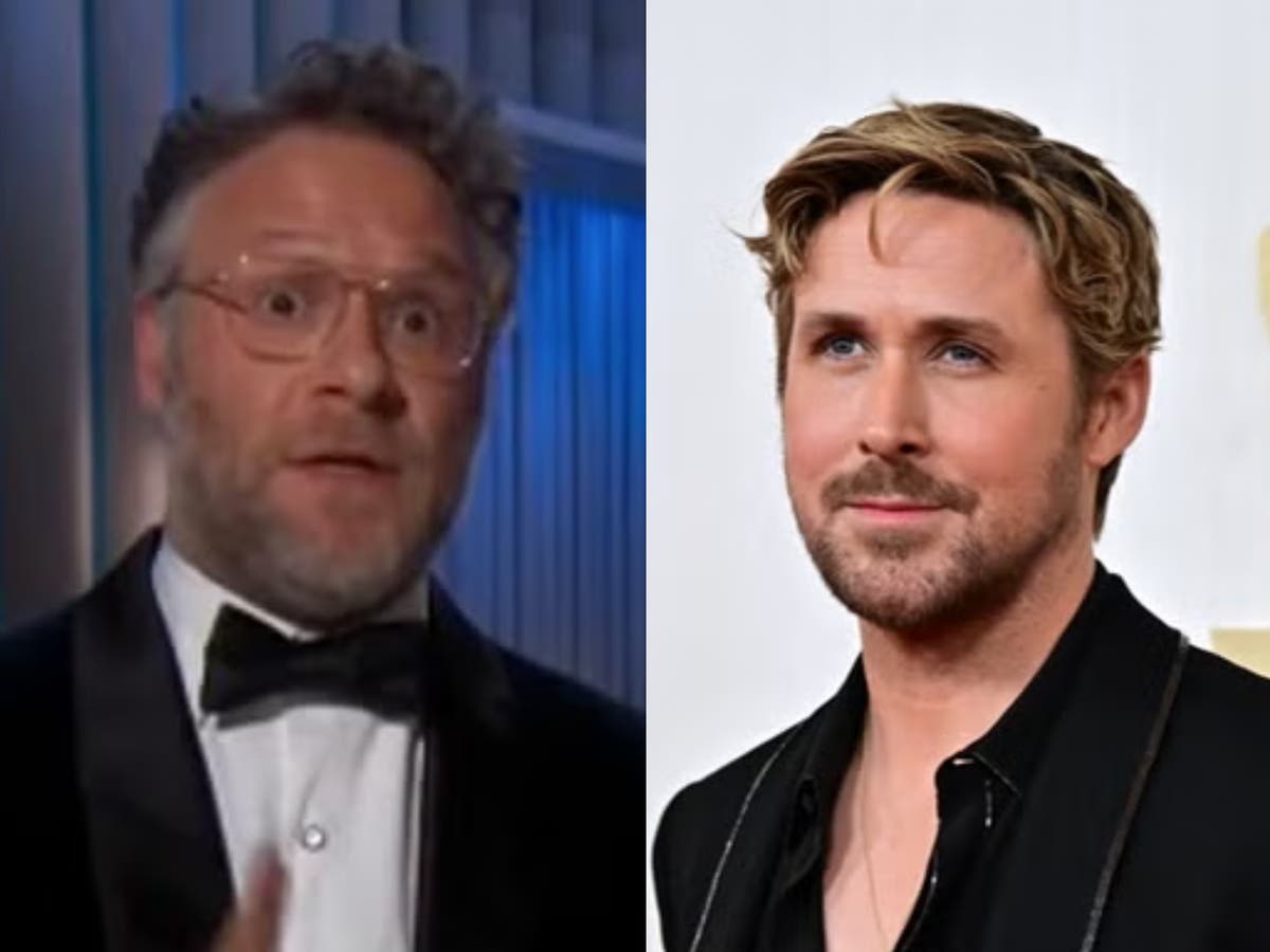 Golden Globes: What was the Seth Rogen joke about Ryan Gosling that got ‘bleeped’?