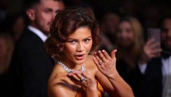 Zendaya sparks engagement rumours after wearing massive diamond ring on Golden Globes red carpet