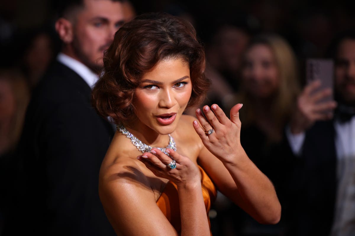 Zendaya sparks engagement rumours after wearing massive diamond ring on Golden Globes red carpet