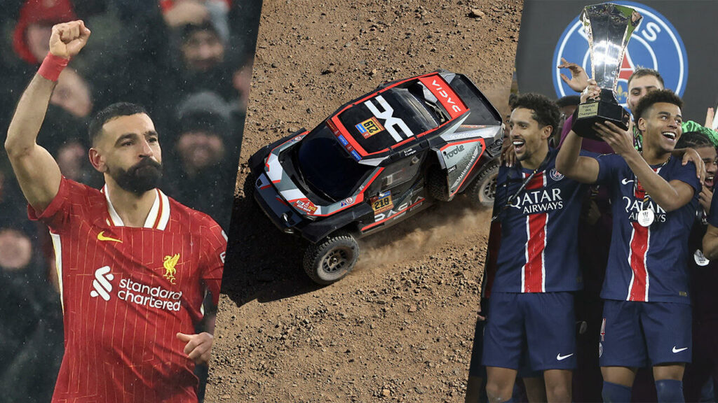 Salah en mode record, Loeb souffre, un nouveau trophée pour le PSG… Les infos sport du week-end