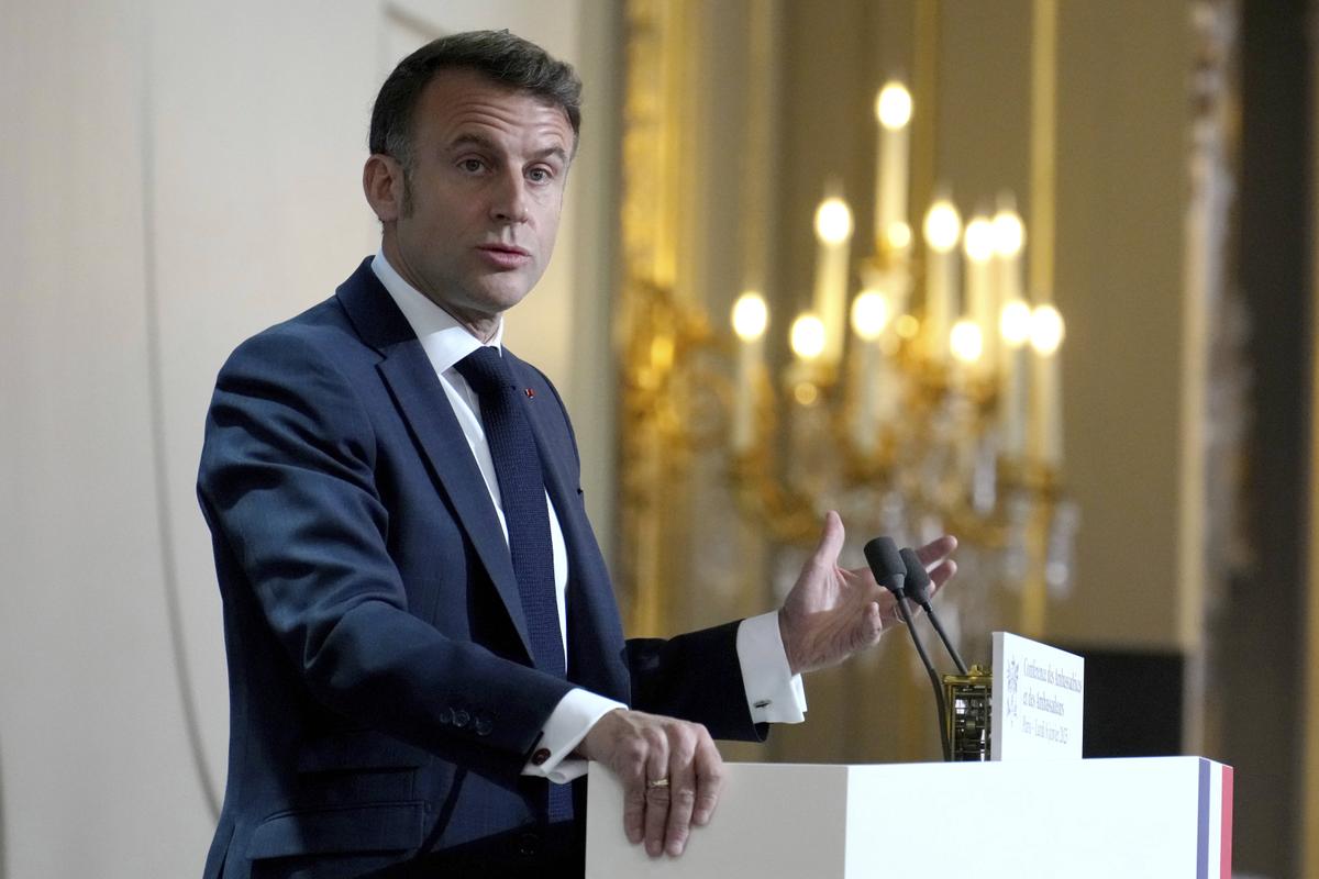 Lutte contre le terrorisme, guerre en Ukraine, Trump à la Maison-Blanche… Ce qu’a dit Emmanuel Macron devant les ambassadeurs