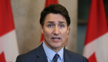 Le Premier ministre canadien Justin Trudeau, le 14 octobre 2024 à Ottawa