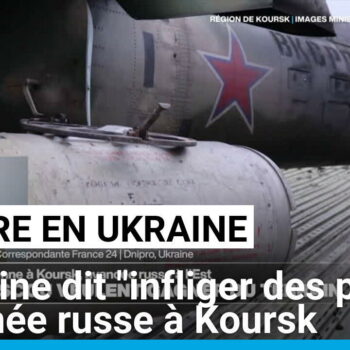 L'armée ukrainienne dit "infliger des pertes" aux forces de Moscou dans la région russe de Koursk