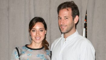 **FILE PHOTO** Jeff Baena Dies aged 47. NEW YORK, NY - JULY 30: Aubrey Plaza and Jeff Baen pictured as actors Aubrey Plaza and Dane DeHaan and director Jeff Baena stop by AOL NYC headquarters to discuss their latest film 'Life After Beth,' as part of AOL's BUILD Speaker Series on July 30, 3014 in New York City. Credit: Diego Corredor/MediaPunch /IPX