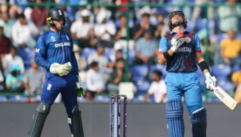 England last played Afghanistan at the 2023 World Cup. Pic: Pankaj Nangia/Shutterstock