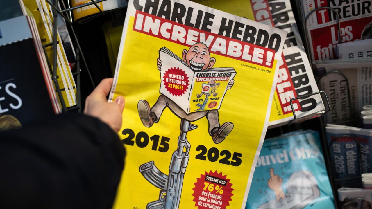 Dix ans après les attentats, l'"increvable" Charlie Hebdo et Paris se souviennent