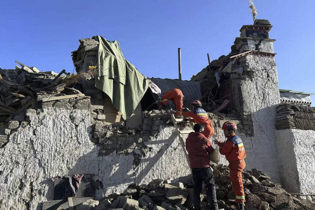 Séisme en Chine : au moins 53 morts au Tibet après de violentes secousses