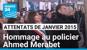 Attentats de janvier 2015 : hommage au policier Ahmed Merabet