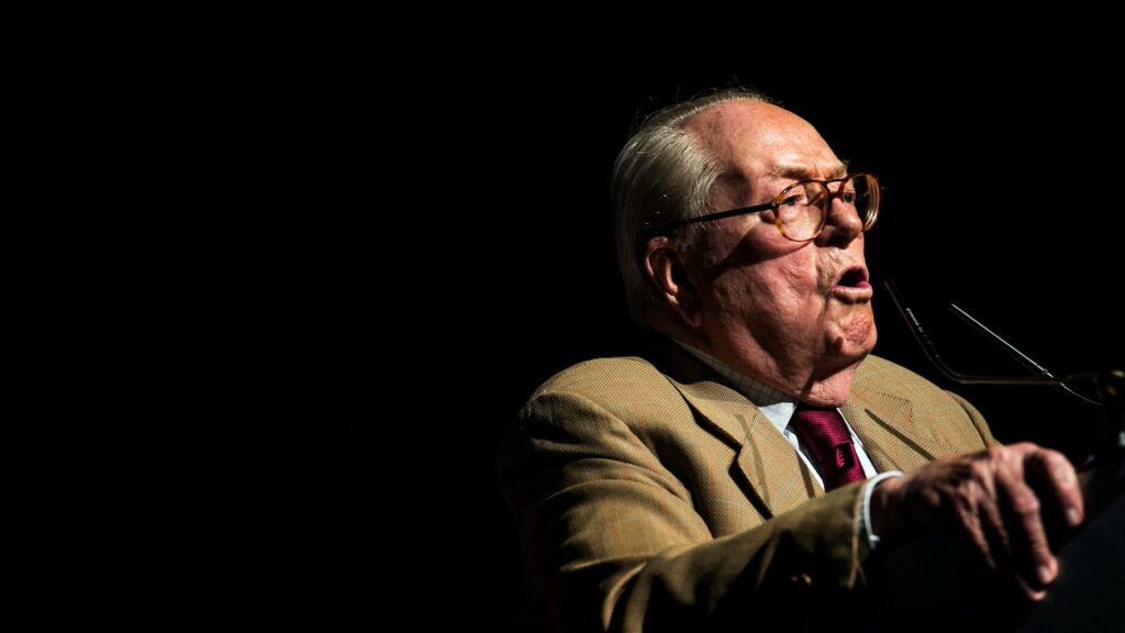 Jean-Marie Le Pen est mort, le fondateur du FN avait 96 ans