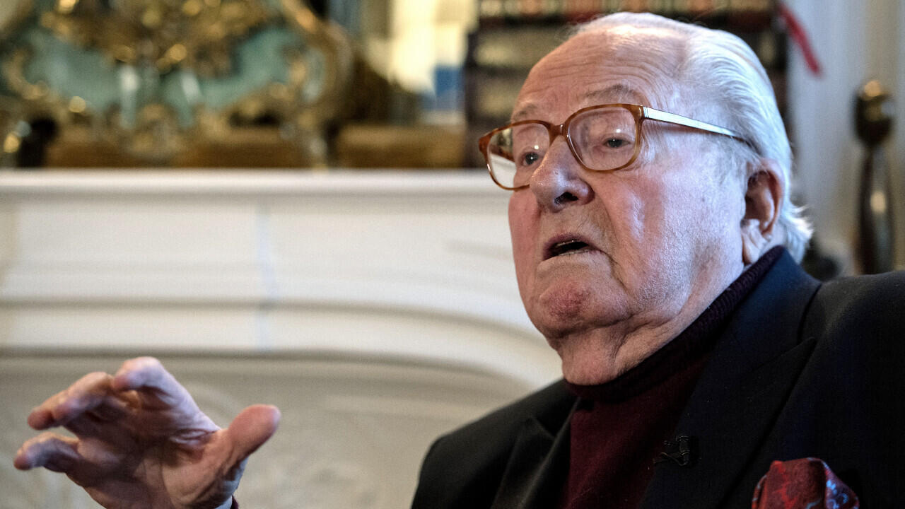 Jean-Marie Le Pen, le "Menhir" de l’extrême droite française, est mort