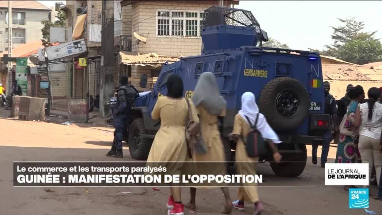 Manifestations en Guinée : les commerces et transports paralysés