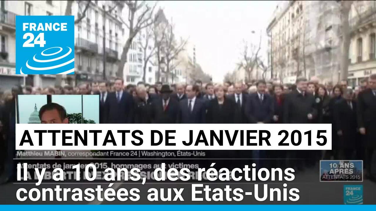 Attentats de janvier 2015 à Paris : il y a 10 ans, des réactions contrastées aux Etats-Unis