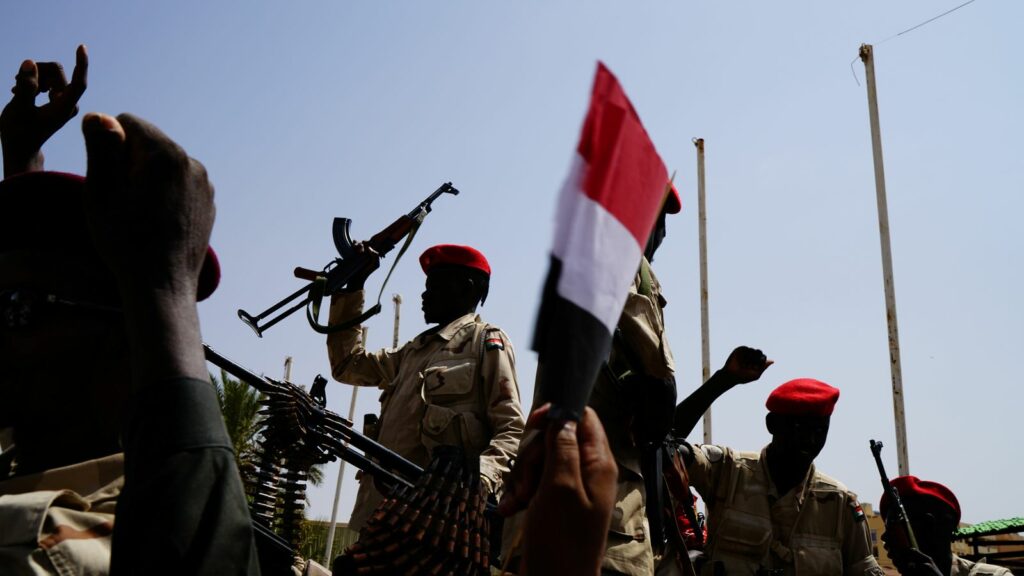 RSF soldiers in Khartoum, Sudan, June 2019. Pic: Reuters