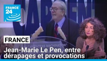 Jean-Marie Le Pen, entre dérapages et provocations