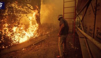 Kalifornien: Waldbrand bei Los Angeles zwingt Tausende zur Flucht