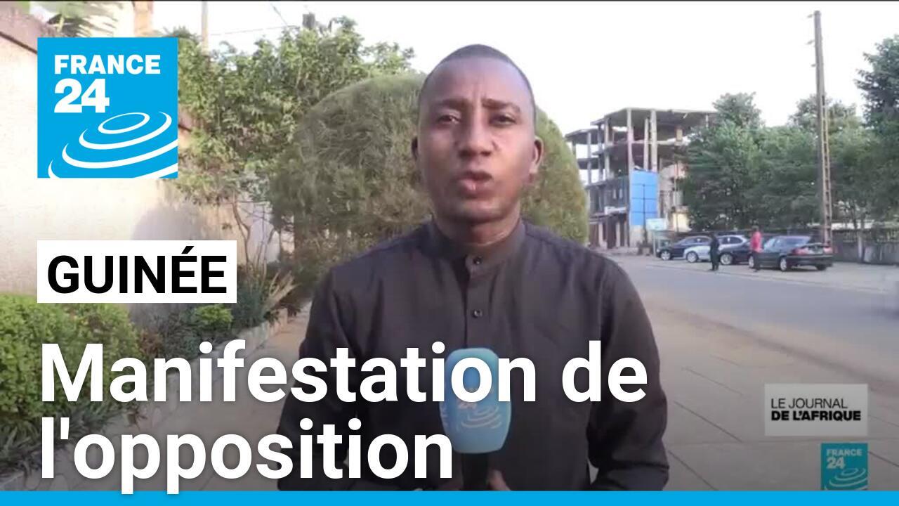 Manifestation de l'opposition en Guinée : les transports et le commerce ont été fortement perturbés