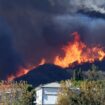 À Los Angeles, un incendie impressionnant s’est déclenché dans les collines posant un « danger mortel »