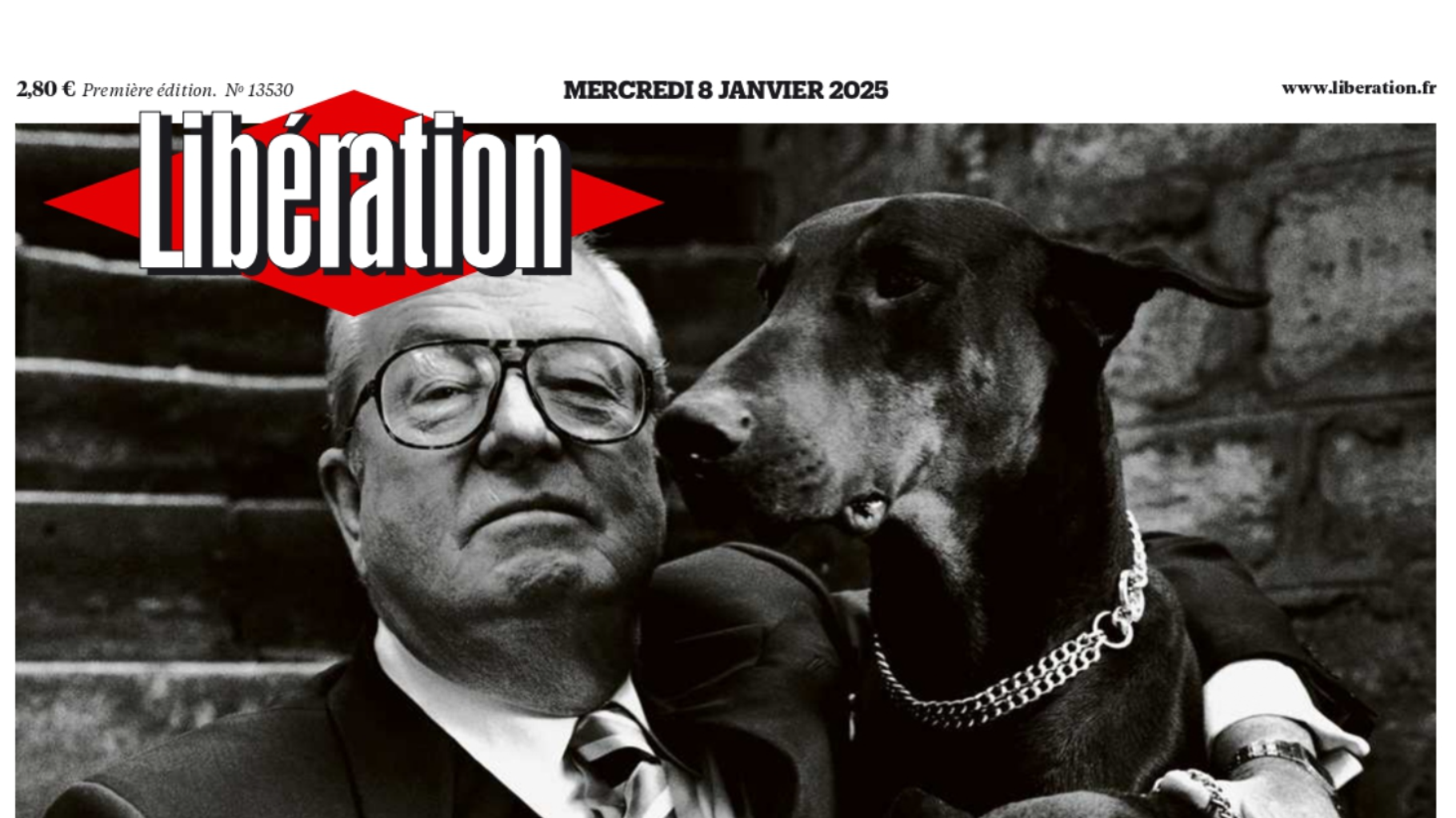 Mort de Jean-Marie Le Pen : ce qui se cache derrière la photo de cette Une de « Libération »