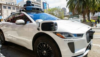 Waymo's driverless robot taxi. File pic: AP