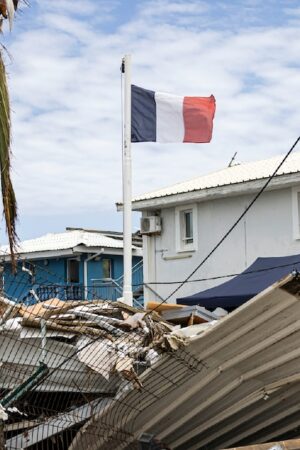 Les dégâts du cyclone Chido à Dzaoudzi, à Mayotte, le 28 décembre 2024