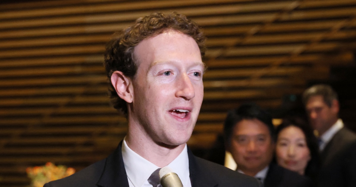 Mark Zuckerberg, le PDG de Meta, ici le 27 février 2024 au Japon.