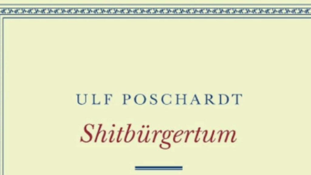 Ulf Poschardts „Shitbürgertum“ für Verlag zu polemisch