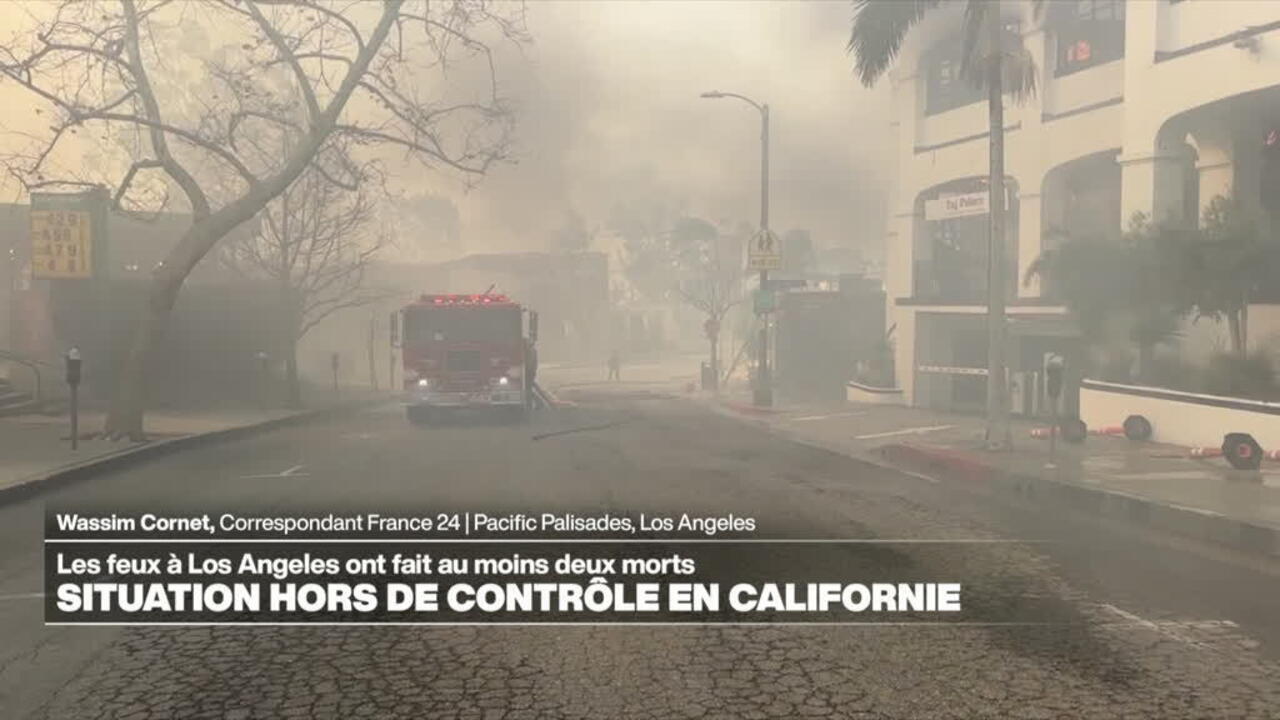 Incendie: une situation hors de contrôle en Californie