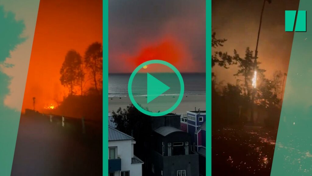 Incendies à Los Angeles : les images de Pacific Palisades envahissent les réseaux sociaux, et elles sont effrayantes