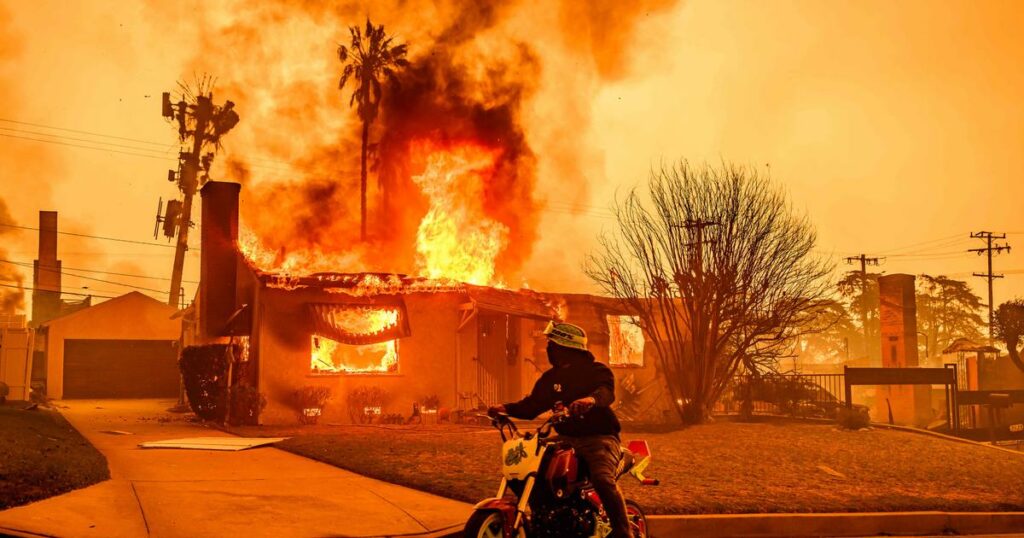 À Los Angeles, des feux “apocalyptiques” font cinq morts et sèment la panique jusqu’à Hollywood