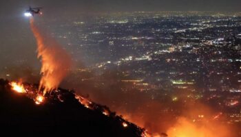 Hollywood évacué à cause des incendies monstres à Los Angeles, au moins 5 morts