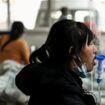 Une malade du Covid-19 dans un hôpital de Jinghong, dans la province du Yunnan (sud de la Chine) le 9 janvier 2023