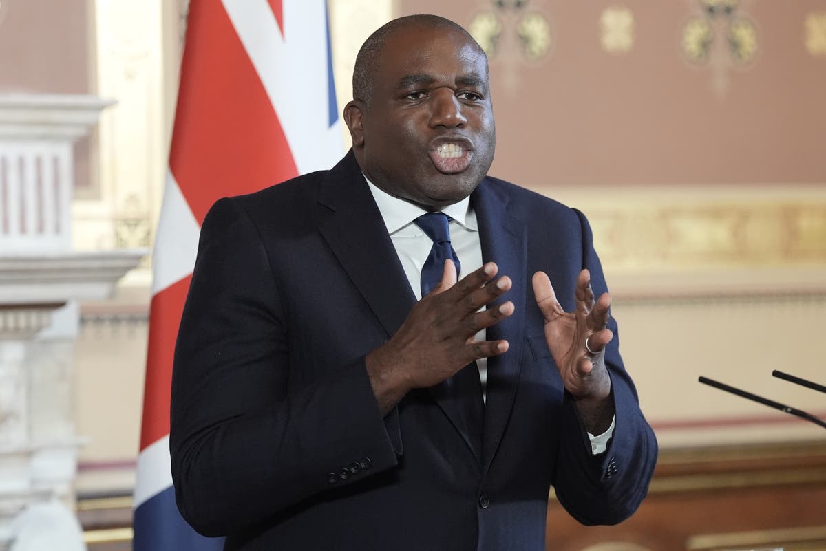 Lammy declares ‘Trump is right’ on defence spending as he warns post Cold War peace is over