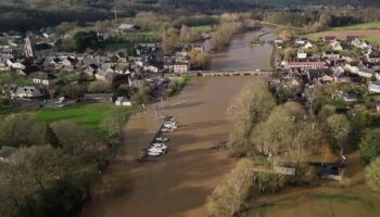 Inondations : des crues impressionnantes en Normandie et en Bretagne