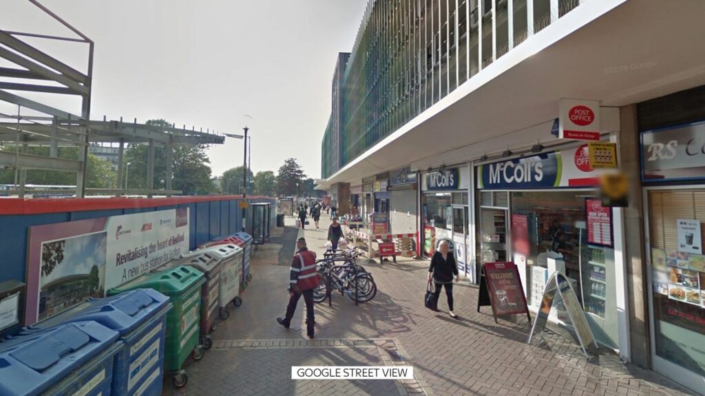 Thomas Taylor was walking along Greenhill Street close to Bedford Bus Station when he was attacked