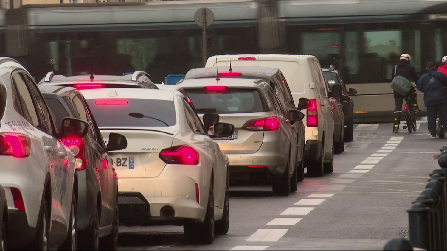 Embouteillages : les bouchons de Bordeaux battent des records