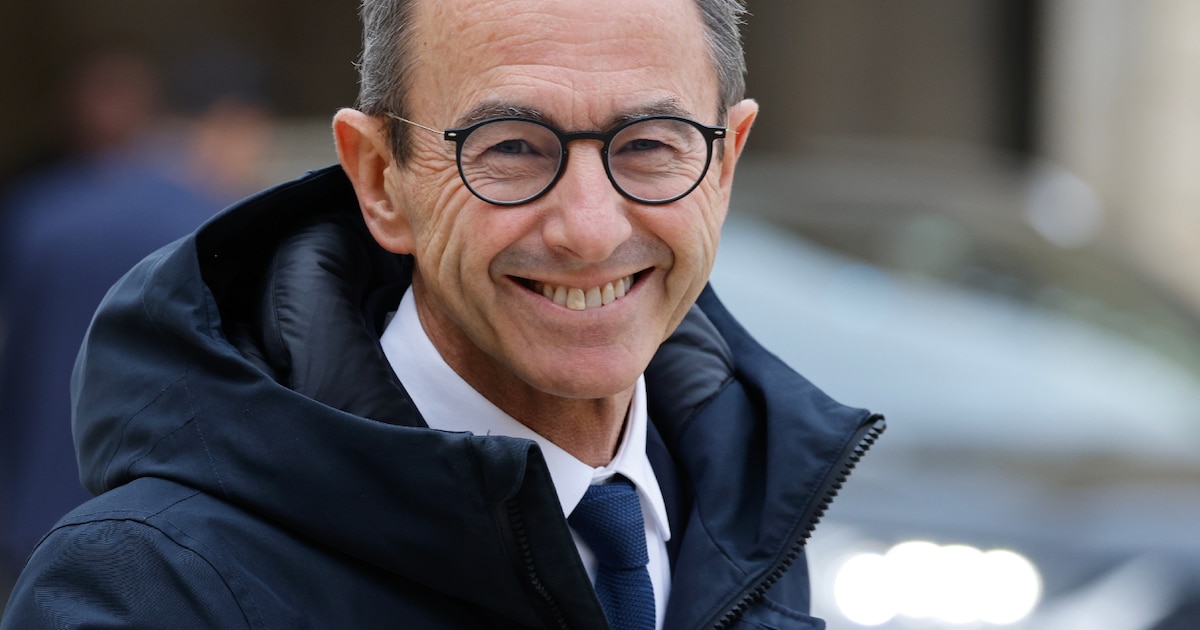 Le ministre de l'Intérieur Bruno Retailleau la l'Elysee à Paris, le 6 novembre 2024