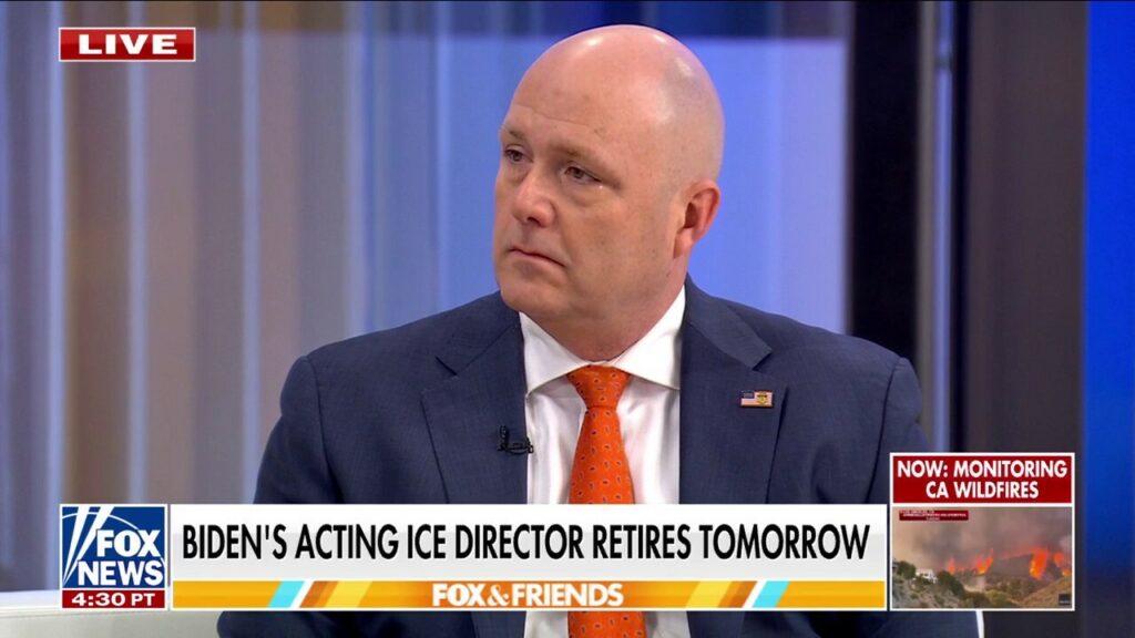 Retiring ICE chief says Biden should have acted 'earlier' to address migrant surge