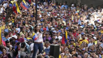 Venezuela : la cheffe de l’opposition Maria Corina Machado « arrêtée » après la manifestation