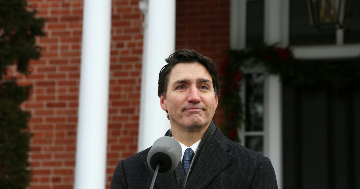 Le Premier ministre du Canada, Justin Trudeau, annonce sa démission, le 6 janvier 2025 à Ottawa.