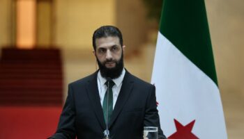 Ahmad al-Chareh, le nouveau dirigeant de la Syrie, à Damas le 22 décembre 2024.