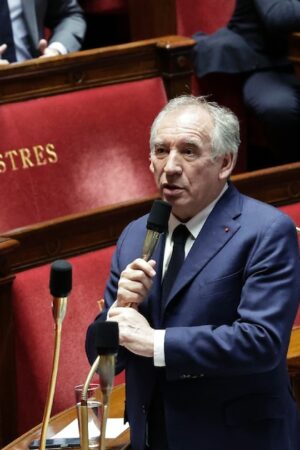 Le Premier ministre François Bayrou à l'Assemblée nationale le 17 décembre 2024