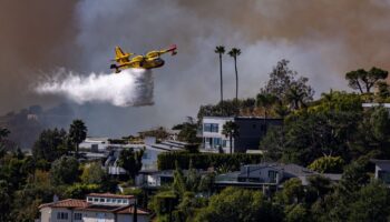 Los Angeles wildfires: Firefighting plane grounded for 3 days after drone strike causes 'fist-sized hole'